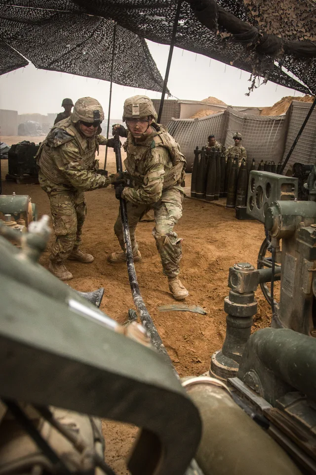 M777, 155 mm towed howitzer, Artillery - view 2