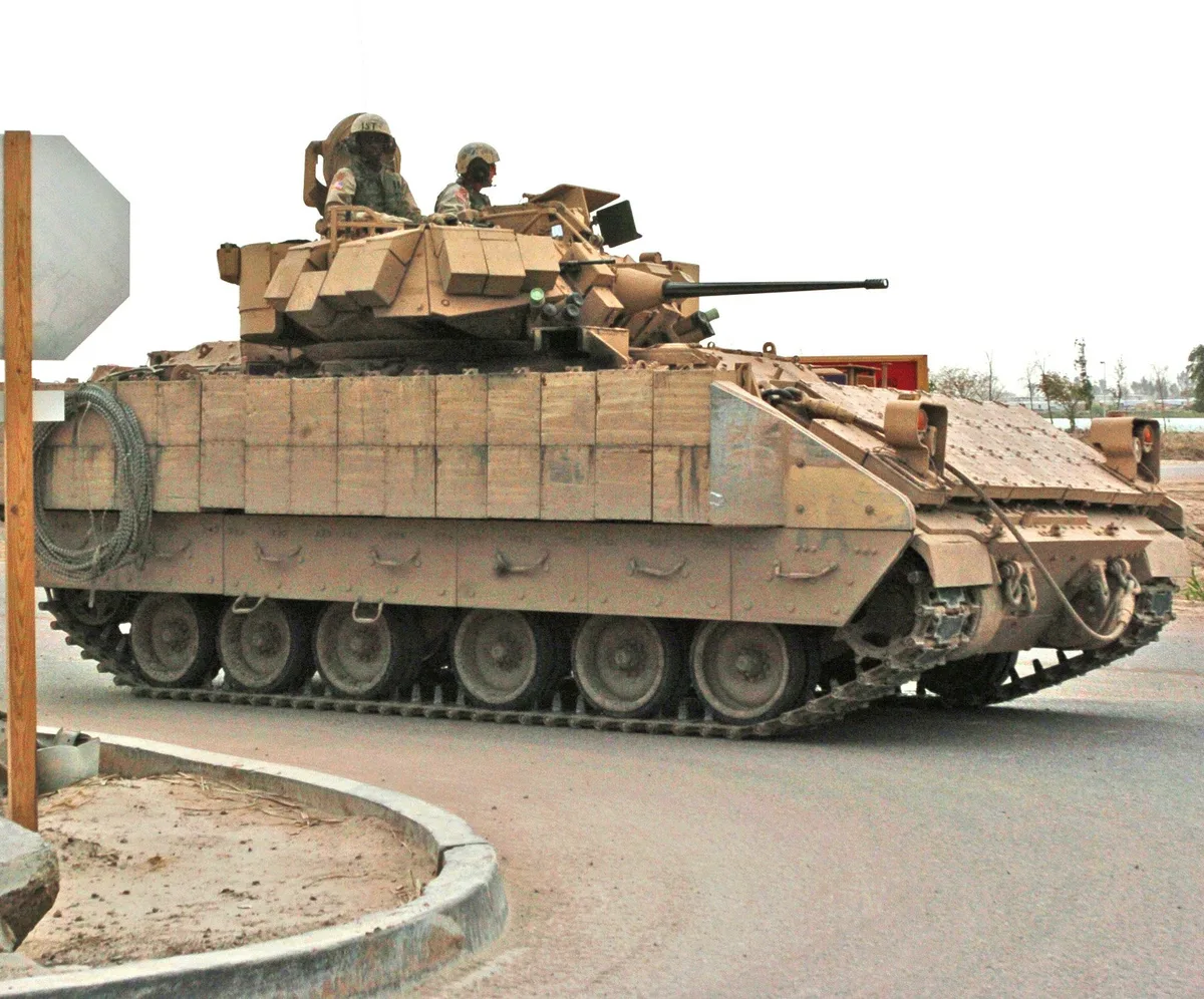 M2 Bradley, Infantry fighting vehicle, Armored Vehicles