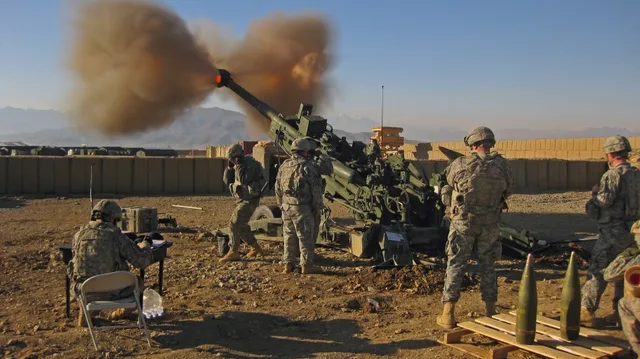 M777, 155 mm towed howitzer, Artillery - view 1