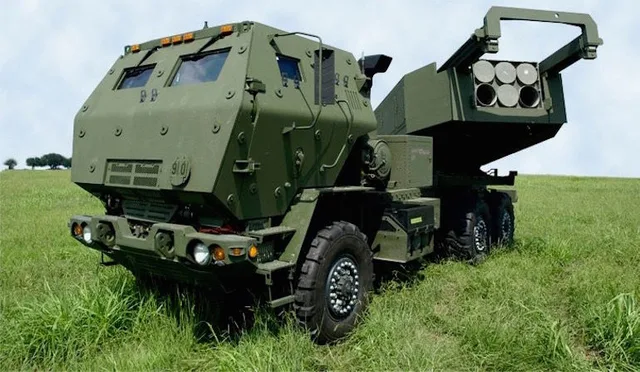 M142 HIMARS, Multiple rocket launcher, Artillery - view 1