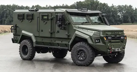 INKAS Sentry APC, multipurpose armored personnel carrier, Armored Vehicles