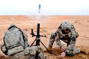 M224, 60 mm lightweight company mortar, Artillery